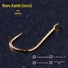 Anzol de peixe Kanto dourado novo em massa não enferruja facilmente anzol de pesca atacado anzol sem farpa acessórios para equipamento de pesca