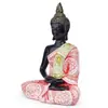 Estatuas de Buda Estilo Sudeste Asiático Adornos Artesanías de Resina Restaurante Tailandés Bronce Imitación Estatua de Buda Durmiendo Adornos de Buda Sentado