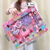 Juguetes de Casa de Juego para Niños Educativos Cocina Artificial Juguetes de Cocina Set de Vajilla para Niñas Caja de Regalo Grande Regalo Institucional