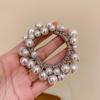 Anillo para el cabello tejido con perlas de estilo coreano, cuerda para el cabello hecha a mano con cuentas, hermosa pulsera para niña, lazo para el cabello, accesorio para el cabello de doble uso