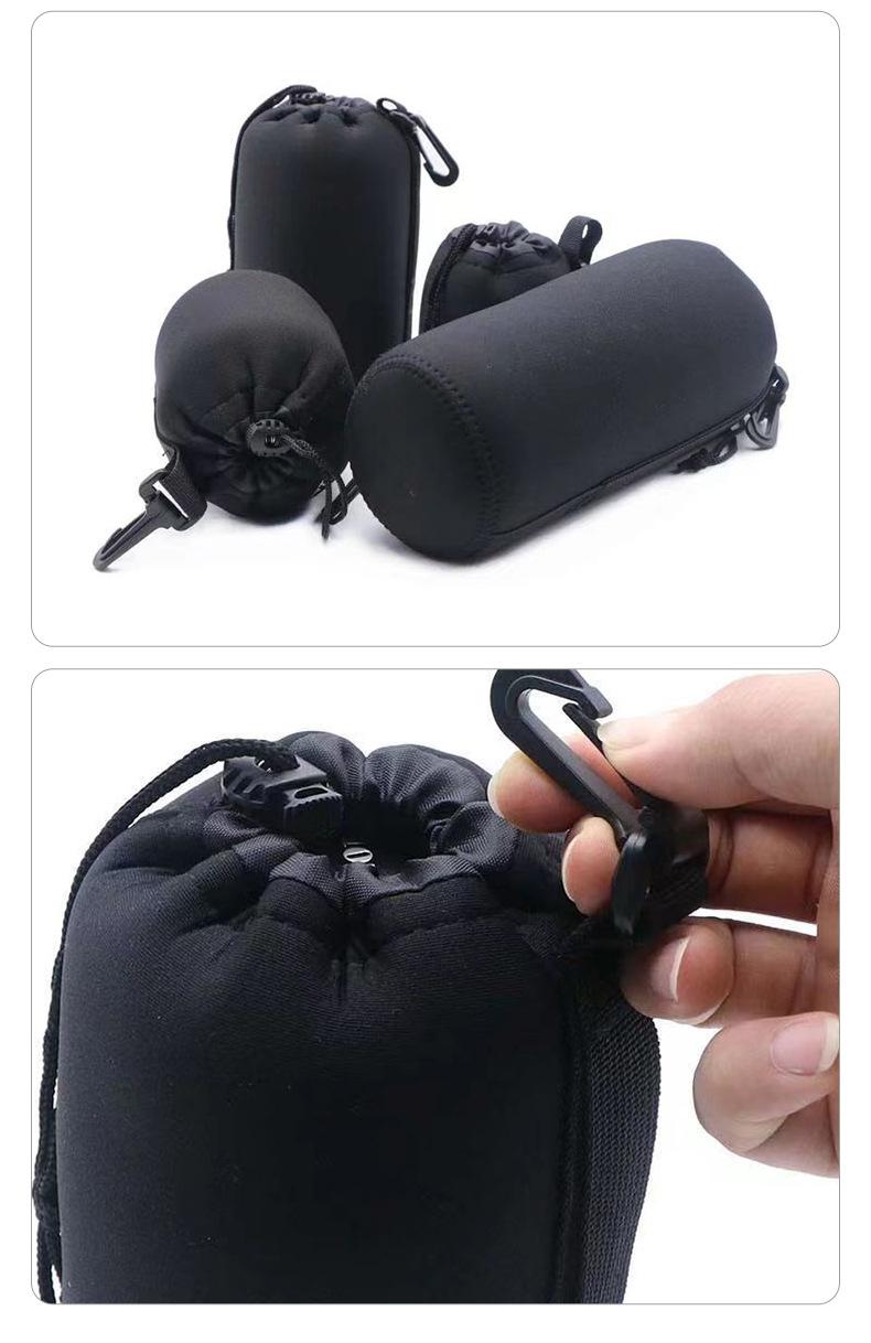 3MM潜水料相机镜头套减震保护套镜头筒四件套相机镜头套源头厂家