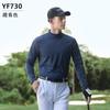 Ropa de Golf PGM Camiseta Base para Hombre Cálida Cómoda Cuello Tortuga Pequeño Estilo Deportivo para Eventos Top Deportivo de Alta Elasticidad