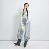 Colección Otoño 2026 Retro Americano Holgados de Cintura Alta Pierna Ancha Jeans Rotos Otoño/Invierno Versátiles de Caída para Mujer y Pantalones