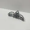 Pinza para el Cabello de Aleación con Diseño de Telaraña de Gama Alta, Pinza de Tiburón Grande con un Toque Sofisticado, Pasador Sencillo y Elegante, Accesorio para el Cabello para Peinados Recogidos