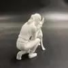 Figura Femenina y Perro Impresos en 3D de Venta Caliente Transfronteriza para Decoración del Hogar, el Regalo Perfecto para Amantes de los Perros, Diseño Creativo de Estatua