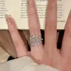 Anillo Corona de Encaje Cepillado Vintage Estilo Japonés Exquisito Fresco Gama Alta Hermoso Anillo Nuevo Modelo 2025
