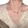 Paraíso de dulces para el verano gotas collar de cuentas de caramelo arcoíris femenino red caliente dulce cool cadena clavícula marea venta al por mayor