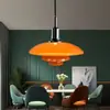 Lámpara Colgante de Vidrio Ph3 Bauhaus de Diseñador Danés para Dormitorio, Estilo Nórdico, Lámpara UFO de Hotel de Moda, Lámpara Colgante Decorativa de Lujo