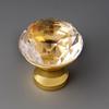Manija de oro rosa de 30 mm al por mayor, estilo americano, para gabinete, cajón de vidrio, puerta de armario, manija moderna y simple.