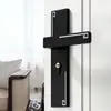 Estilo Chinês Novo Estilo Chinês Fechadura de Porta de Madeira Maciça Tipo Universal para Quarto Interno Fechadura com Maçaneta Magnética Americana Outros Cobre