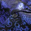 Comercio Exterior Retro Patrón Paisley Negro y Dorado Traje de Hombre Fiesta de Rendimiento Ropa Formal de Novio Chaqueta de Traje Casual