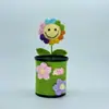 Paquete de Materiales para Ramo de Girasol con Palo Retorcido Creativo DIY para Portalápices Regalo del Día del Maestro para el Mejor Amigo del Maestro