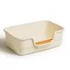 Caixa de Areia para Gatos Semi-Fechada, Anti-Salpicos, Vaso Sanitário para Gatos Semi-Fechado, Atacado, Extra Grande, À Prova de Salpicos, Fornecimento Transfronteiriço