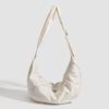 Crossbody Bag Feminino 2024 Outono e Inverno Nova Grande Capacidade Dumpling Bag Down Algodão Casual Simples All-match Shoulder Bag Trendy