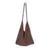 2021 Nova Bolsa de Tricô Japonesa e Coreana Amazon ebay Bolsa de Ombro Casual para o Dia a Dia Bolsa Tote Bolsa Feminina Vintage Tendência