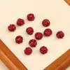 Cuentas de Cristal de Marca Famosa, Cinnabar de Cristal Signos del Zodíaco Doce, Cuentas Sueltas del Zodíaco Arena Imperial, Cuentas para Accesorios de Joyería DIY