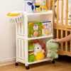 Estante de almacenamiento para productos para bebés, mueble para refrigerios, carrito, mesita de noche móvil para sala de estar, mesa de alimentación con cajones multicapa para bebés