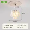 Venda Direta da Fábrica Lâmpada de Sala de Estar Francesa MURANO Luxo Leve Retro Lustre para Escada Duplex Lâmpada para Quarto Principal de Vidro Americano