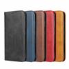 Adecuado para teléfono móvil Android One S6, funda de cuero R5G con patrón de becerro, funda protectora con soporte para tarjeta magnética fuerte