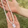 Collar para Niños Estilo Coreano con Colgante Lindo, en Stock, Accesorio de Dibujos Animados Acrílico de Princesa Linda