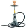 Hookah árabe, para bar KTV uso doméstico, aleación de aluminio, hookah de un solo tubo, shisha hookah de gran producción de humo