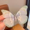 Horquilla de mariposa móvil para mujer y niña, accesorio para el cabello con clip de hada Mori Super, novedad de 2023, elegante horquilla de mariposa para la cabeza.