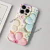 Funda de teléfono estilo lujo, brillante, incrustada de diamantes, floral 3D para Apple 17 Pro Max, ultrafina, con recortes precisos y cobertura total