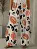 Pantalones Nuevos de Verano Transfronterizos con Estampado Digital 3D Estilo Bohemio, Pantalones Delgados de Pierna Ancha para Verano