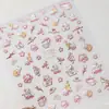 Pegatinas para Uñas con Gato Lindo en Relieve de Hierro Mn-376 Estilo Lindo Dibujos Animados Animales Suaves Lindos Serie de Colaboración Mn