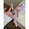 Pulsera de Metal Gato Kt con Correa de Cuero Genuino Adecuada para Apple 8910 S11 Huawei Gt5 Fit4 Xiaomi 10 Pulsera