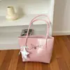 Bolso de Mano Elegante y Único para Mujer 2026 Nuevo Modelo Bolso Tote con Textura de Cuero Aceitado Bolso de Hombro de Moda para Viajar y Uso Diario