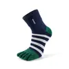 Calcetines Transpirables para Correr Meikan de Media Pantorrilla con Dedos Separados para Mujer, Calcetines de Cinco Dedos para Fitness y Deportes, Calcetines Cortos con Cinco Dedos