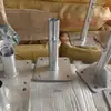 Base de andamio, Base de tubo de acero de 48 mm, Base fija, Base para sombrilla, Poste de valla de bambú, Soporte para sombrilla