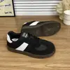 Tênis Casual Esportivo Articulado Alemão Masculino Verão Respirável Tendência Retrô Versátil Par Branco Tênis de Placa
