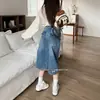 Pantalones vaqueros cropped para mujer, nuevo estilo de verano 2026, pantalones anchos y holgados de estilo americano muy populares, con buen aspecto y versátiles para figuras petite