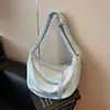 Bolsa Feminina Grande Capacidade 2026 Novo Modelo Bolsa de Ombro de Tecido Grande Capacidade Bolsa para o Dia a Dia Bolsa Transversal Bolsa Bolinho