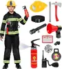 Disfraz de Bombero Personalizado Halloween Disfraz de Bombero para Niños Disfraz de Policía Disfraz de Bombero Disfraz de Abogado Disfraz de Doctor