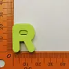 26 Letras Inglesas Flor de Sapato Buraco de Sapato Acessórios de Sapato Letra Acessórios Diy Flor de Sapato Dia do Trabalho Acessórios de Sapato Fivela Acessórios