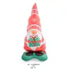 Balões de Folha de Alumínio de Natal Transfronteiriços Desenho Animado Papai Noel Árvore de Natal Decoração de Festa de Natal Arranjo de Atmosfera de Cena