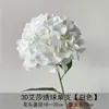 Materiais florais em tons de branco para salões de casamento, móveis para vitrines, adereços de flores de seda para decoração suave, arranjos de flores, marcadores de corredor, buquês artificiais atacado