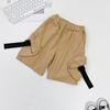 [Bienestar por Tallas Agotadas] Pantalones Cortos de Verano Holgados para Niños Haima Estilo Occidental Ropa Infantil Coreana Pantalones de Cinco Puntos Ropa Infantil Pequeña y Mediana