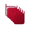 Tapete Isolante Térmico de Pano de Toalha Transfronteiriço com Revestimento Prateado para Cozinha Doméstica, Resistente ao Calor, Almofada de Mão para Assar e Cozinhar em Alta Temperatura, Tapete Suspensível