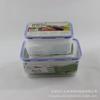 Ventas Directas de Fábrica Caja de Cubiertos para Embalaje de Hotel Caja Sellada para Almacenamiento en Refrigerador Caja Rectangular de Plástico PP para Verduras