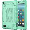 Para Amazon Fire 7 2018 Capa de silicone macio com cobertura total e capa traseira antiderrapante Amazon Fire HD7