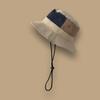 Sombrero de pescador japonés de verano con protección solar, para mujer, de colores a juego, versátil, para escalada al aire libre, senderismo, camping, viajes, para hombre