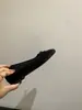 Aumente a altura na primeira temporada de reuniões! Sapatos baixos femininos de bico quadrado com laço estilo retrô coreano, sapatilhas slip-on femininas
