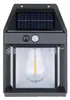Nova lâmpada de parede solar de tungstênio por indução à prova d'água para exterior, lâmpada de jardim, luz noturna para jardim e villa