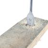 Yunbei Broca Plana Triangular para Carpintería Mango Hexagonal Abridor de Agujeros para Carpintería Cerradura para Puerta de Cajón Broca para Carpintería Broca