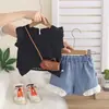 Conjunto de Verano para Niñas Estilo Nuevo 2026, Moderno Conjunto de Dos Piezas sin Mangas con Shorts para Bebés Niñas