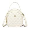 Bolsos Transfronterizos, Bolsos de Mujer Rombos Pequeños de Moda Fragantes, Bolsos para Teléfono Móvil de Madre, Bolsos Cruzados de Hombro Doble Capa para Mujer